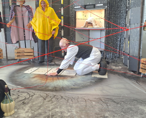 »Der zerbrochene Krug« - Theateraufführung an der C-H-S