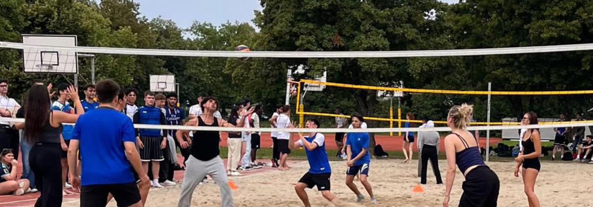 Sporttag 2026 an der C-H-S: Beachvolleyball